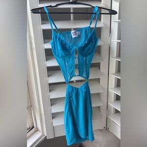 Blue princess Polly dress